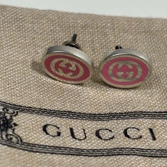Gucci Interlocking G Earrings - Picture 1 of 8